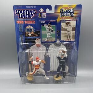 1998 Kenner Starting Lineup Classic Doubles Nolan Ryan & Walter Johnson